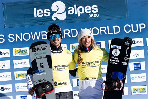 Trespeuch delights Les Deux Alpes with rare SBX World Cup win